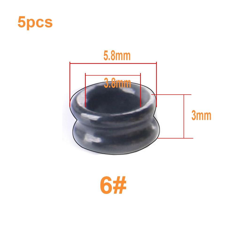 Рыболовные снасти Аксессуары Кольца Направляющие 3/4/5/6 5 шт. 6#